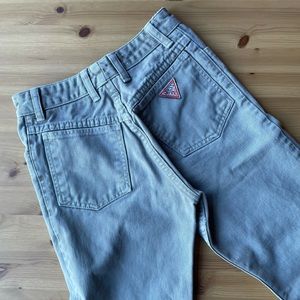 Rare Vintage Guess by Georges Marciana light grey mom jeans!